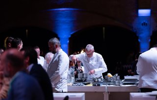 Nieuwe namen in de Michelingids en een chefs's table tijdens event van Les Patrons Cuisiniers