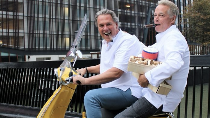 Jannis Brevet en Fred Mustert gaan samen koken