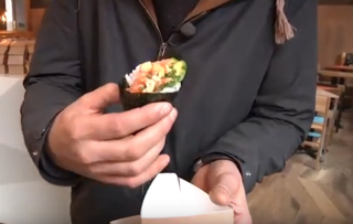 Sushi met een Braziliaanse twist