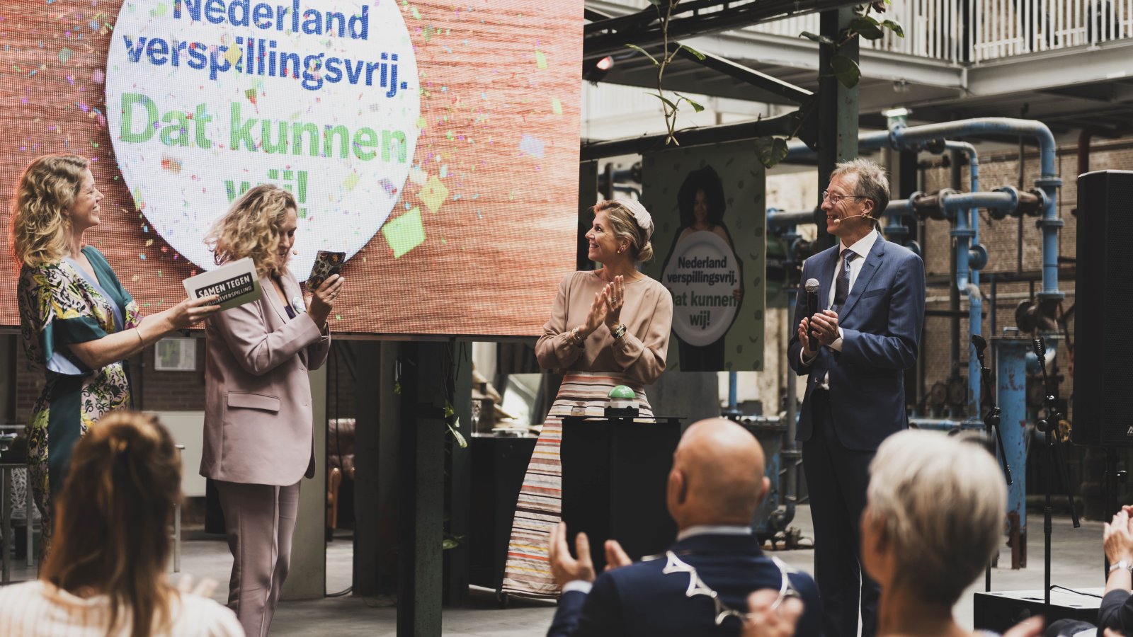 Verspillingsvrije Week officieel geopend door Koningin Máxima