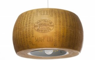 Parmesan cheese lamp