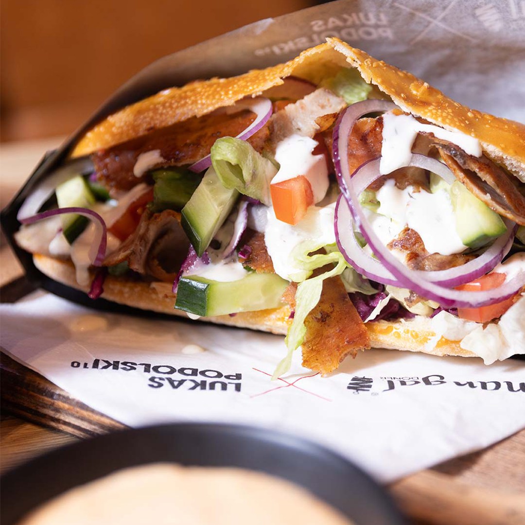 Een broodje döner van Mangal Döner