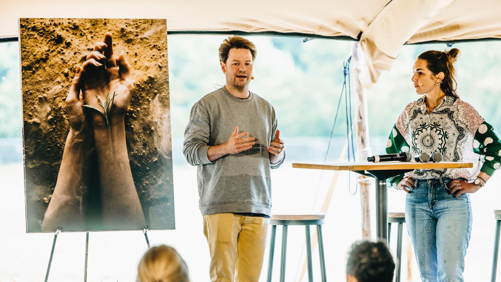 Bas van Kranen op het podium bij Food Inspiration Days 2025