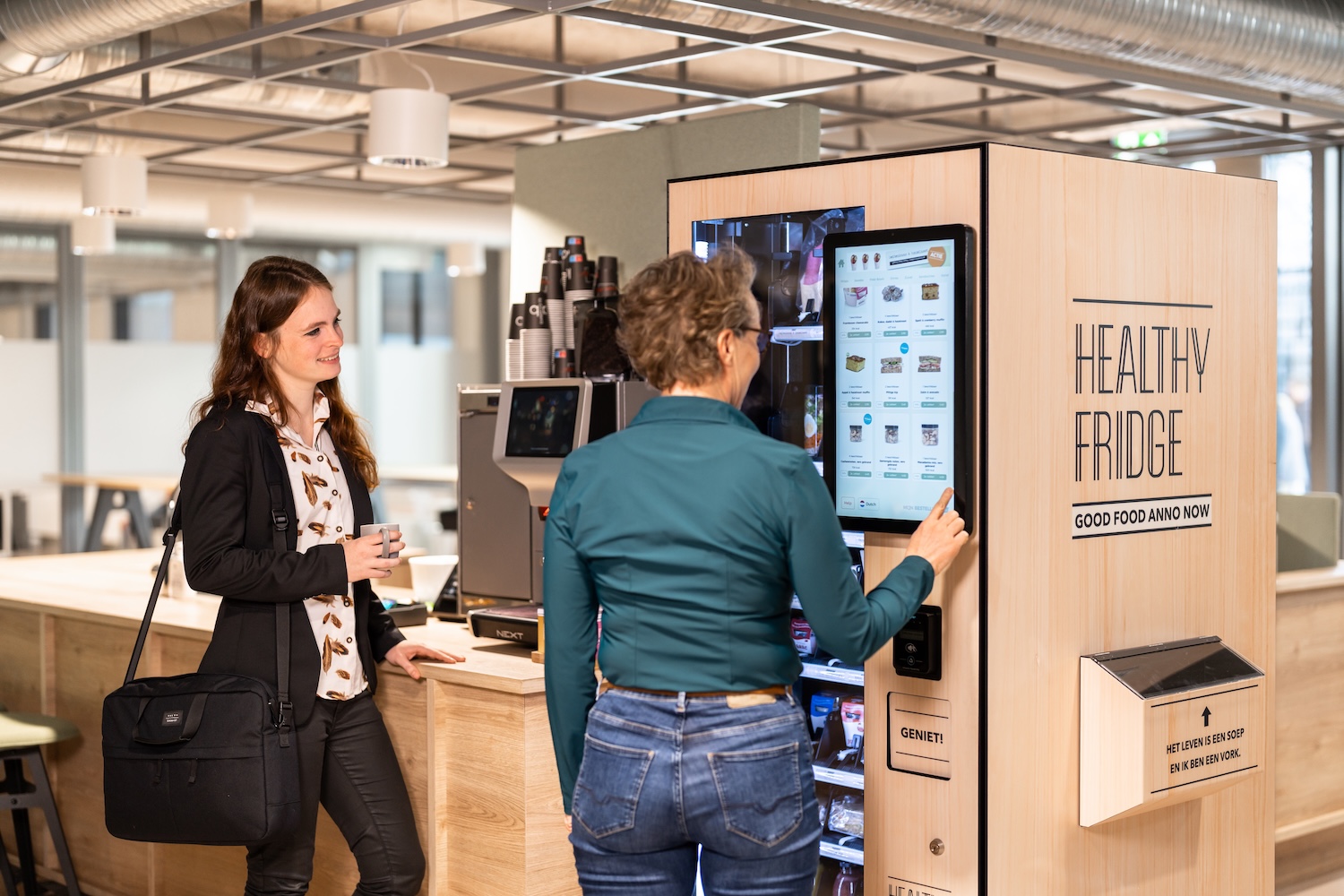 Healthy Fridges zijn te vinden op meer dan 100 A-locaties door heel Nederland