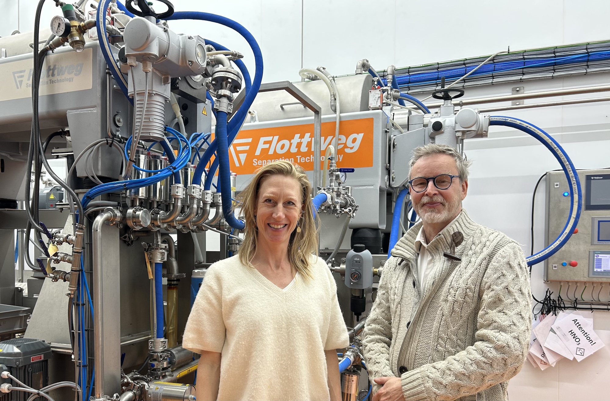 CCO Lieneke Hohmann and founder Erwin Houtzager