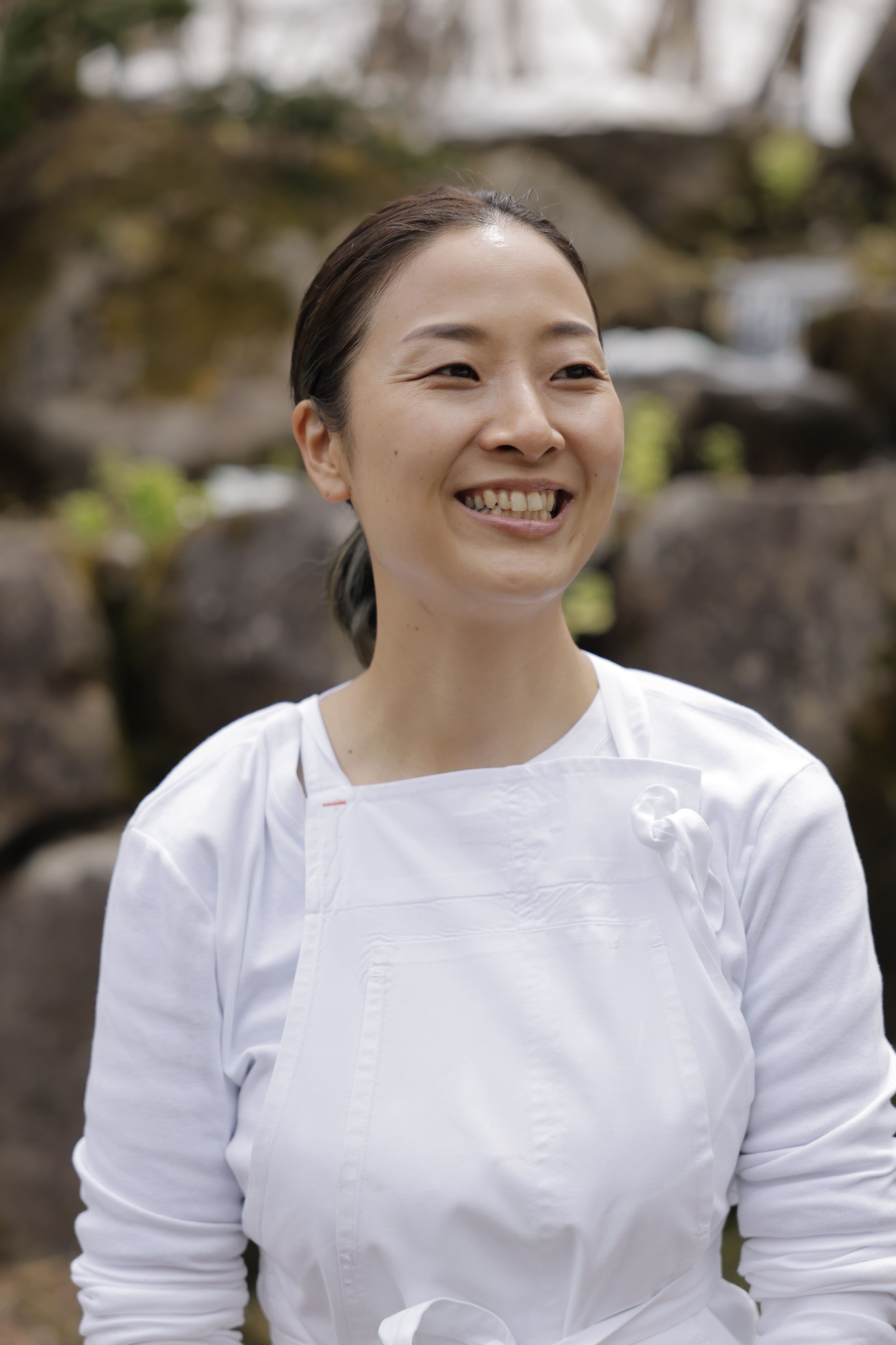 Vegetable lady-chef of the year Keiko Kuwakino
