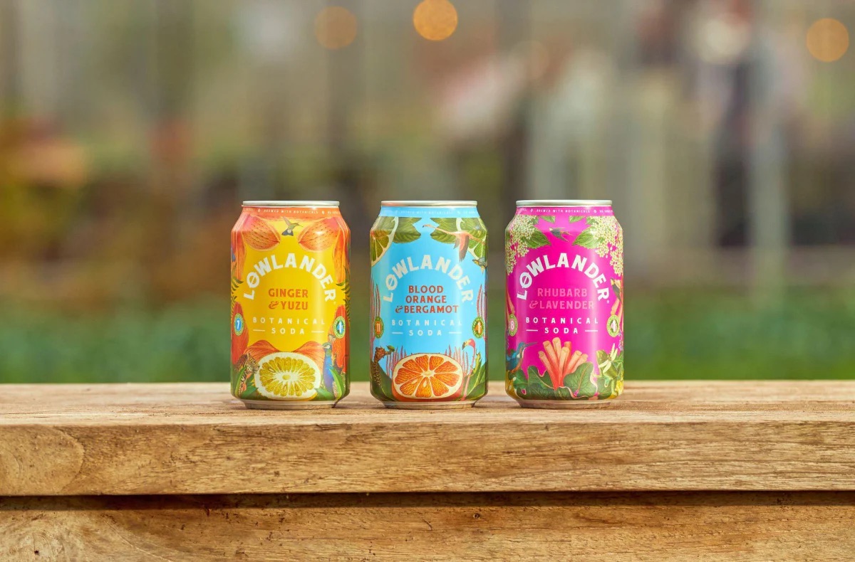 De botanical sodas van Lowlander zijn inmiddels niet meer verkrijgbaar | foto door: Lowlander