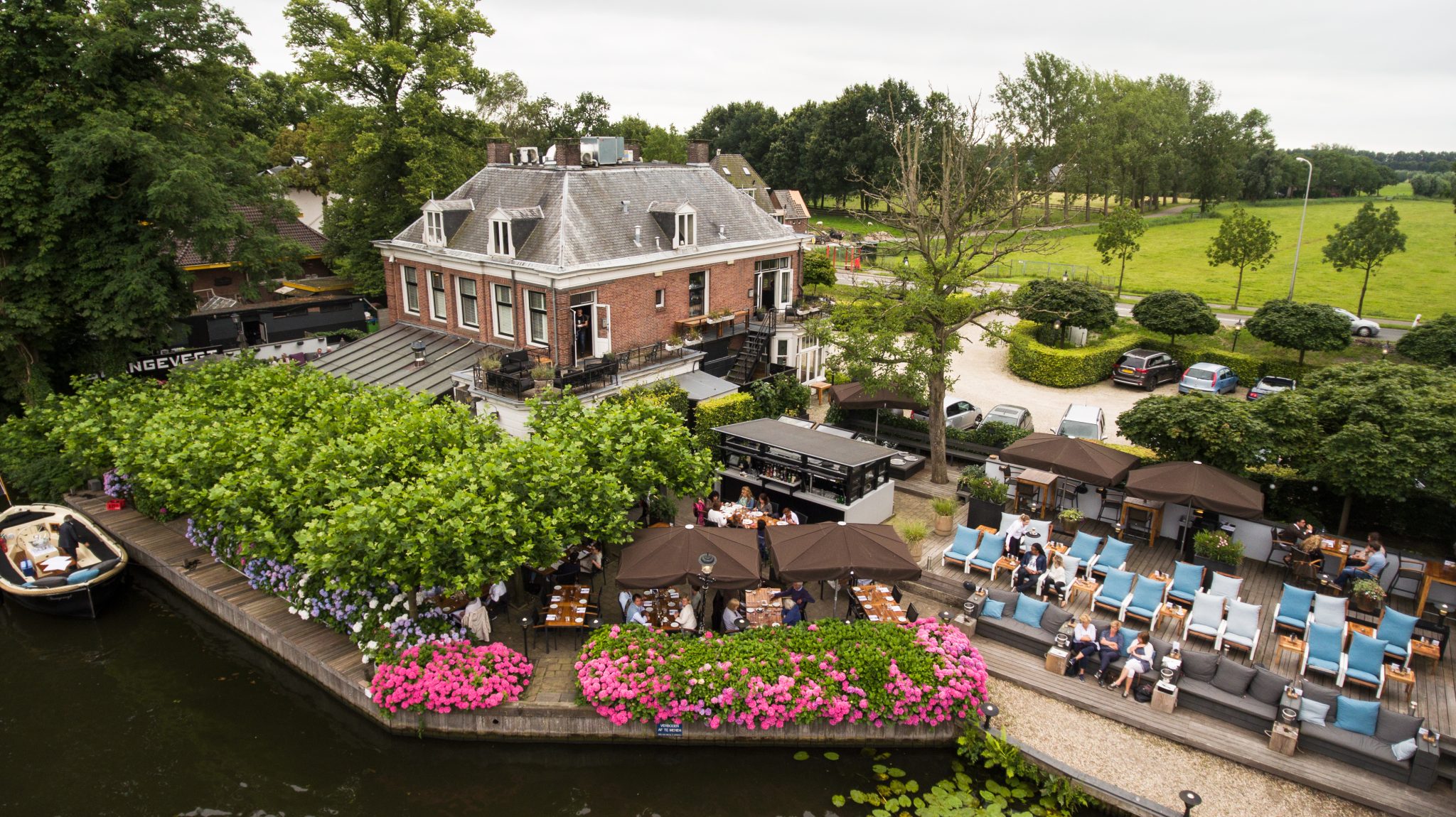 Buitenplaats Slangevegt in Breukelen