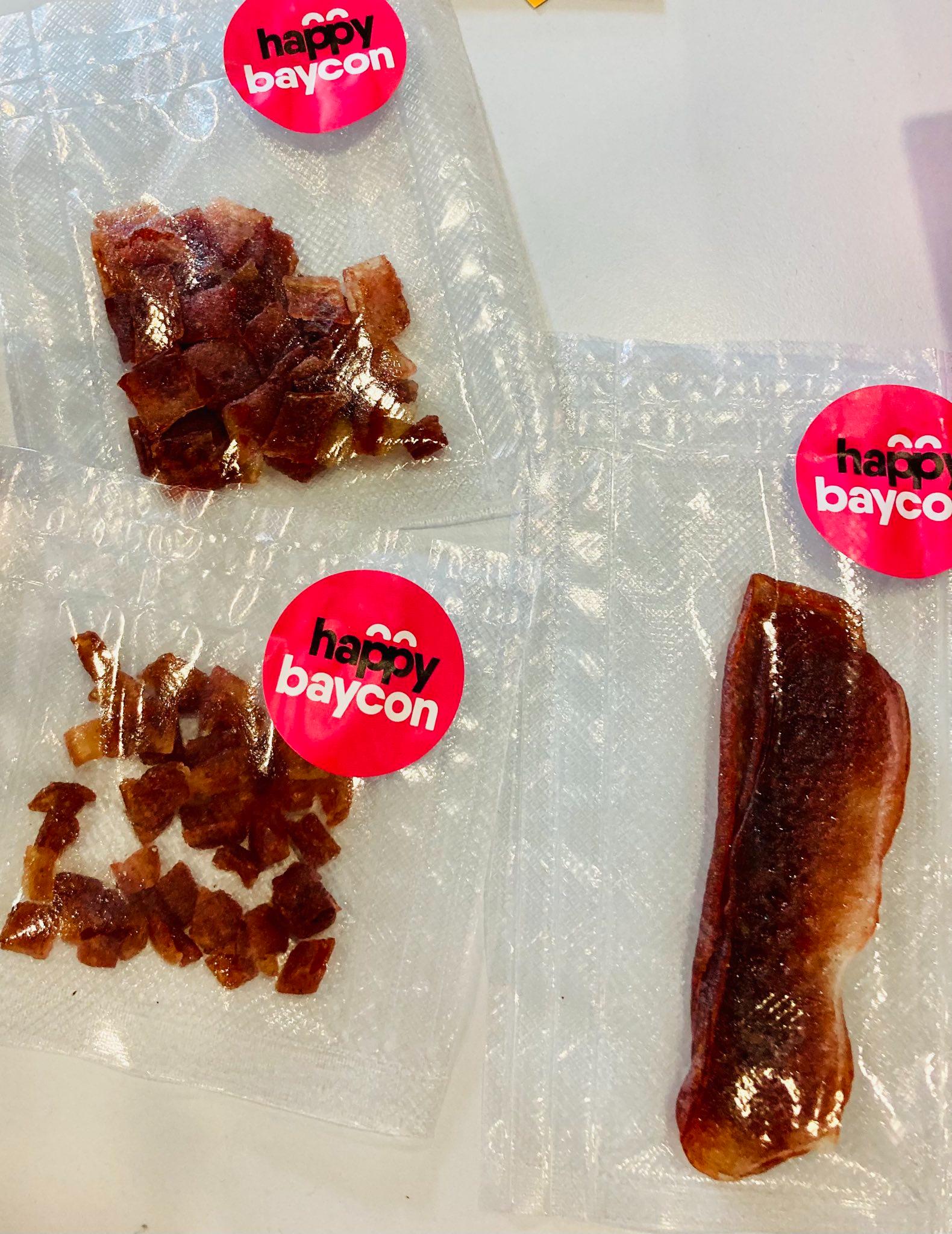 Happy Baycon samples from Happy Foodz